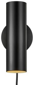 DFTP by Nordlux - Fali spotlámpa MIB 1xGU10/8W/230V fekete