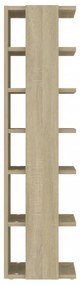 2 db sonoma tölgy színű cipősszekrény 27,5 x 27 x 102 cm