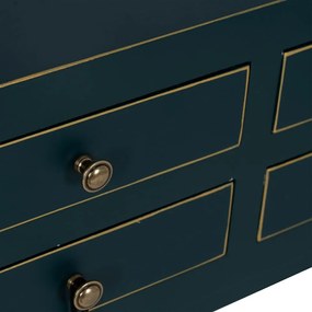 Kék konzolasztal 26x85 cm Diana – Ixia