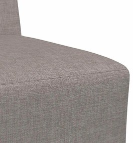 tópszínű szövet kanapéfotel 55 cm