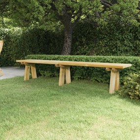 vidaXL impregnált tömör fenyőfa kerti pad 220 cm