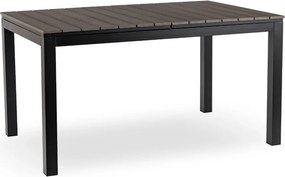 ARGOS kerti asztal 140-180 cm, sötétszürke tölgy-fekete