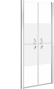 vidaXL félig matt ESG zuhanyajtó 81 x 190 cm