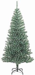 Mű karácsonyi fa hóval borítva LED fényekkel 300 LED-del 240 cm