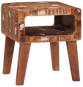 Végasztalok Sokszínű 40 x 32 x 46 cm tömör újrahasznosított fa