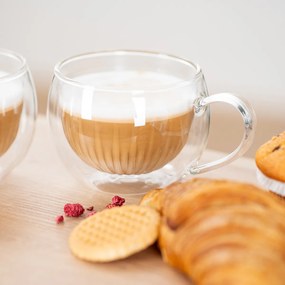 4Home Hot&Cool Thermo cappuccino pohár 270 ml, 2 db