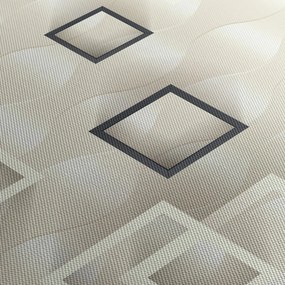Geometriai absztrakt kép (90x60 cm)