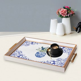 Üveg tálca, 38×24 cm – TPB9908