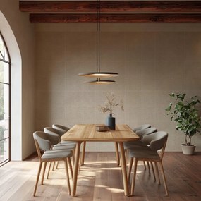 Textil akusztikus panel szett 2 db-os 60x60 cm Light Linen – Styler