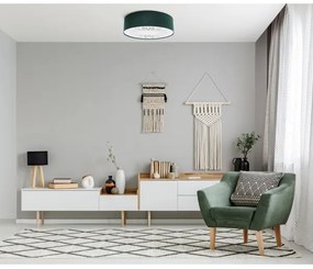 Mennyezeti lámpa RAYS 2xE27/60W/230V átm. 60 cm zöld