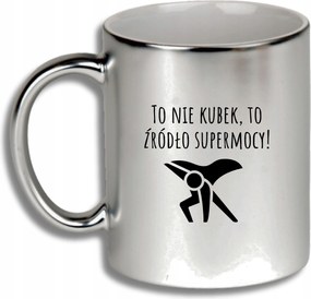 Ezüst Bögre Ajándék Különböző Alkalmakra Szupererő Forrás