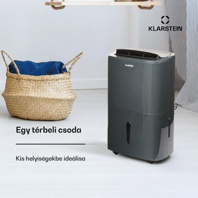 Klarstein DryFy20 Párátlanító 420W 20l/d 230m³/h 35-50m² DrySelect 45dB Szürke