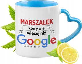 Marosvásárhelyi Kék Bögre Szív Alakú Füllel Ajándék