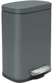 Spirella Soft-close Akira pedálos hulladékgyűjtő 12 l, matt szürke, 12 l