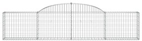 25 db íves horganyzott vas gabion kosár 300x30x60/80 cm
