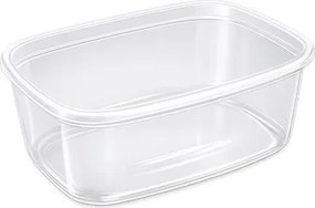 Műanyag tál, tetőzhető, 750 ml, 50 db Svéd (KHMU331)