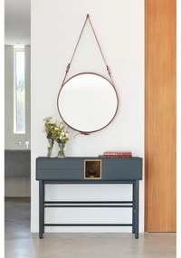 Sötétszürke konzolasztal 35x120 cm Corvo - Teulat