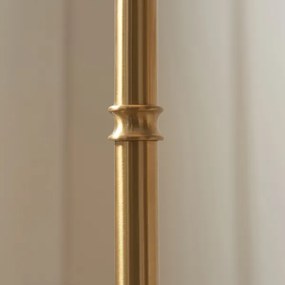 Endon 114786 - LED dimmelhető tölthető állólámpa BURLEY LED/1,5W/5V sárgaréz/rózsaszín