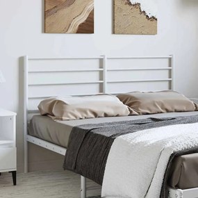 fehér fém fejtámla 150 cm