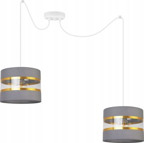 Mennyezeti Függőlámpa Pók Csillár Csillogó Lámpabúra Arany Csíkos Modern