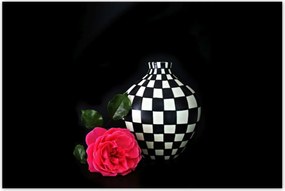 Poszterek 120x80 Kockás váza