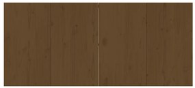 Mézbarna tömör fenyőfa bárasztal 180 x 80 x 110 cm