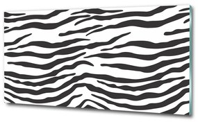 Üvegkép nyomtatás Zebra háttér osh-87477290