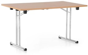 Összecsukható asztal 140 x 80 cm, bükk