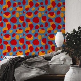 Fotótapéta - Retro színes foltok (147x102 cm)