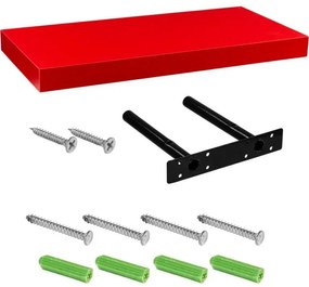 STILISTA Fali polc Volato 60 cm piros