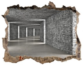 3d-s lyuk vizuális effektusok matrica Brick tunnel nd-k-73658635