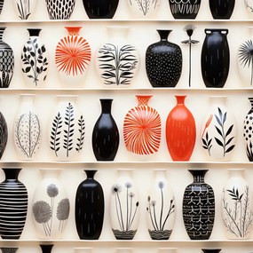 Poszter 50x50cm Agyag Harmónia