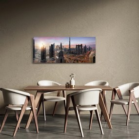 Kép - Dubai panorámája (120x50 cm)