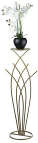SWAN virágtartó állvány 100x22,5 cm arany színben