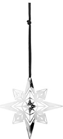 Ezüstszínű karácsonyi függődísz - Kähler Design