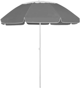 vidaXL antracitszürke strandnapernyő 300 cm