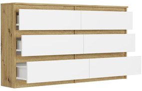 Modern komód R-140 - különböző színváltozatokban sonoma