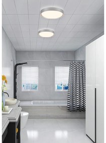 Ezüstszínű LED mennyezeti lámpa ø 33 cm Clarimo – Trio