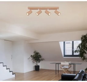 Globo 57911-4P - spotlámpa ROBBY 4xGU10/35W/230V narancs