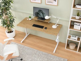 PC asztal Matts 140 (tölgy + fehér). 1109790