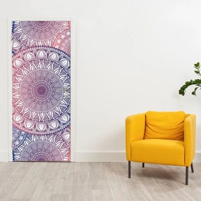 Fotótapéta ajtóra - Mandalák (95x205cm)