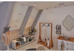 Paulmann 94436 - 5x GU5,3/10W CARDAN spotlámpa, matt króm, 230V