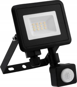 Solas Led reflektor 20W 1700lm 4000K IP65 fekete, érzékelővel