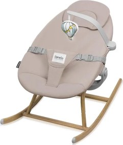 Lionelo - DALIA ROCKER baba ringató, homokszínű