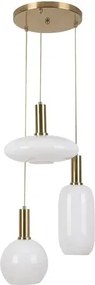 Rabalux beltéri függeszték e27 3x60w arany sinopia