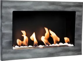 BIO FLAME Easy S Open Patina Szürke biokandalló 65x40 cm