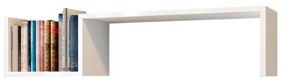 Fali polc BIENCE 21,4x87,8 cm fehér