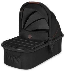 Lionelo - Kombinált 3 az 1-ben babakocsi AMBER fekete ezüst