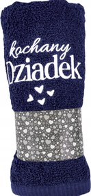 Ajándék Nagypapának Nagypapa napjára Hímzett Törölköző Praktikus Ajándék