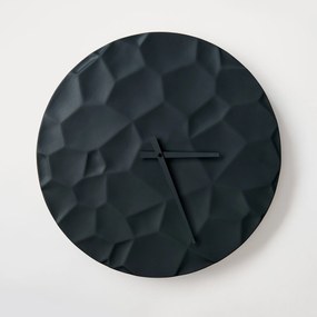 ODLITO Beton falióra Holdkráter – grafit (fekete) – 50 cm – fekete mutatók